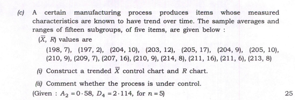 A certain manufacturing process produces | StudyX