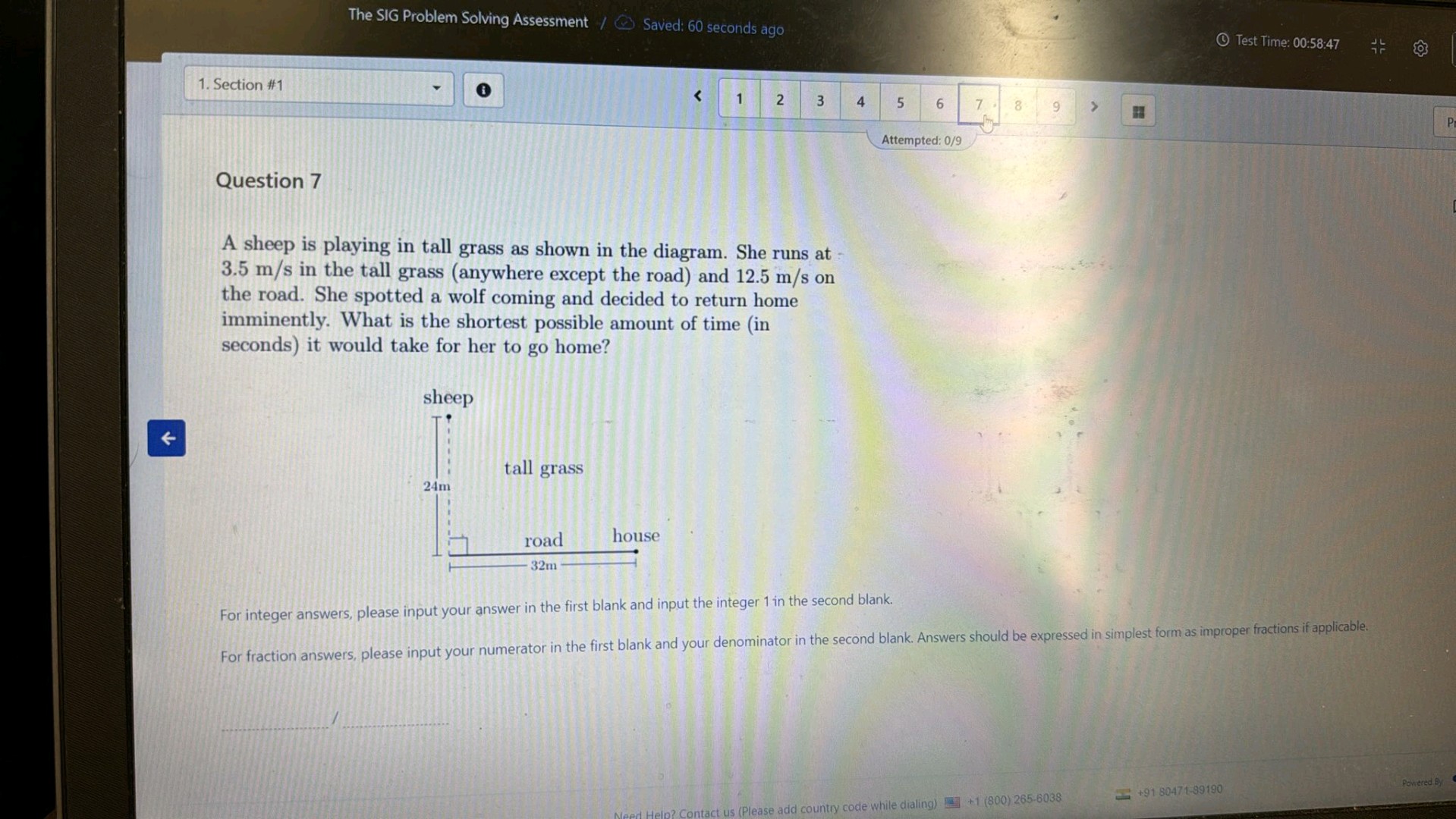 The SIG Problem Solving Assessment Saved 60 | StudyX