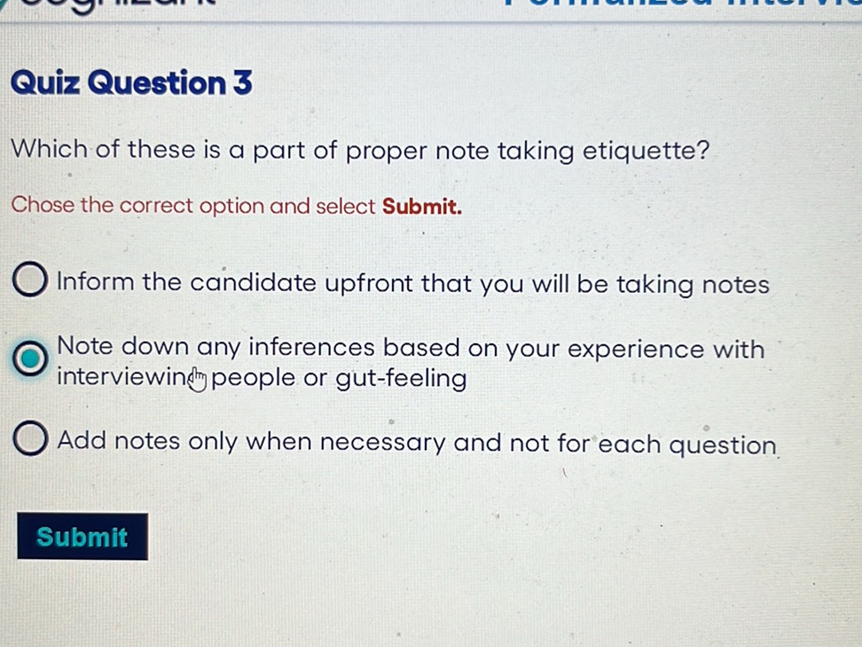 Which of these is a part of proper note | StudyX