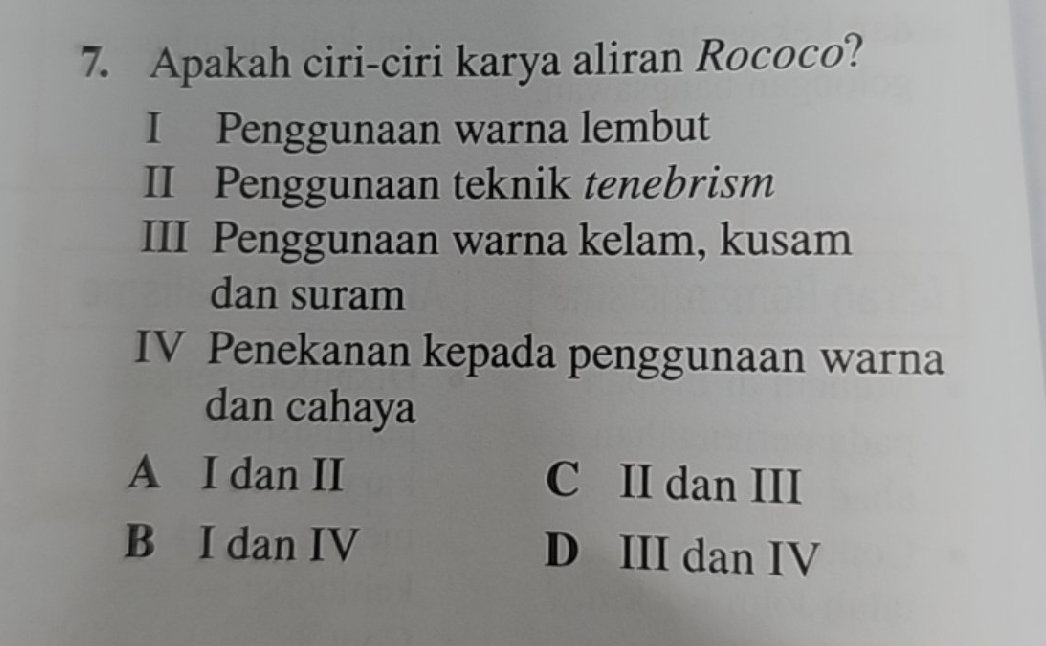 Apakah ciri-ciri karya aliran Rococo? I | StudyX