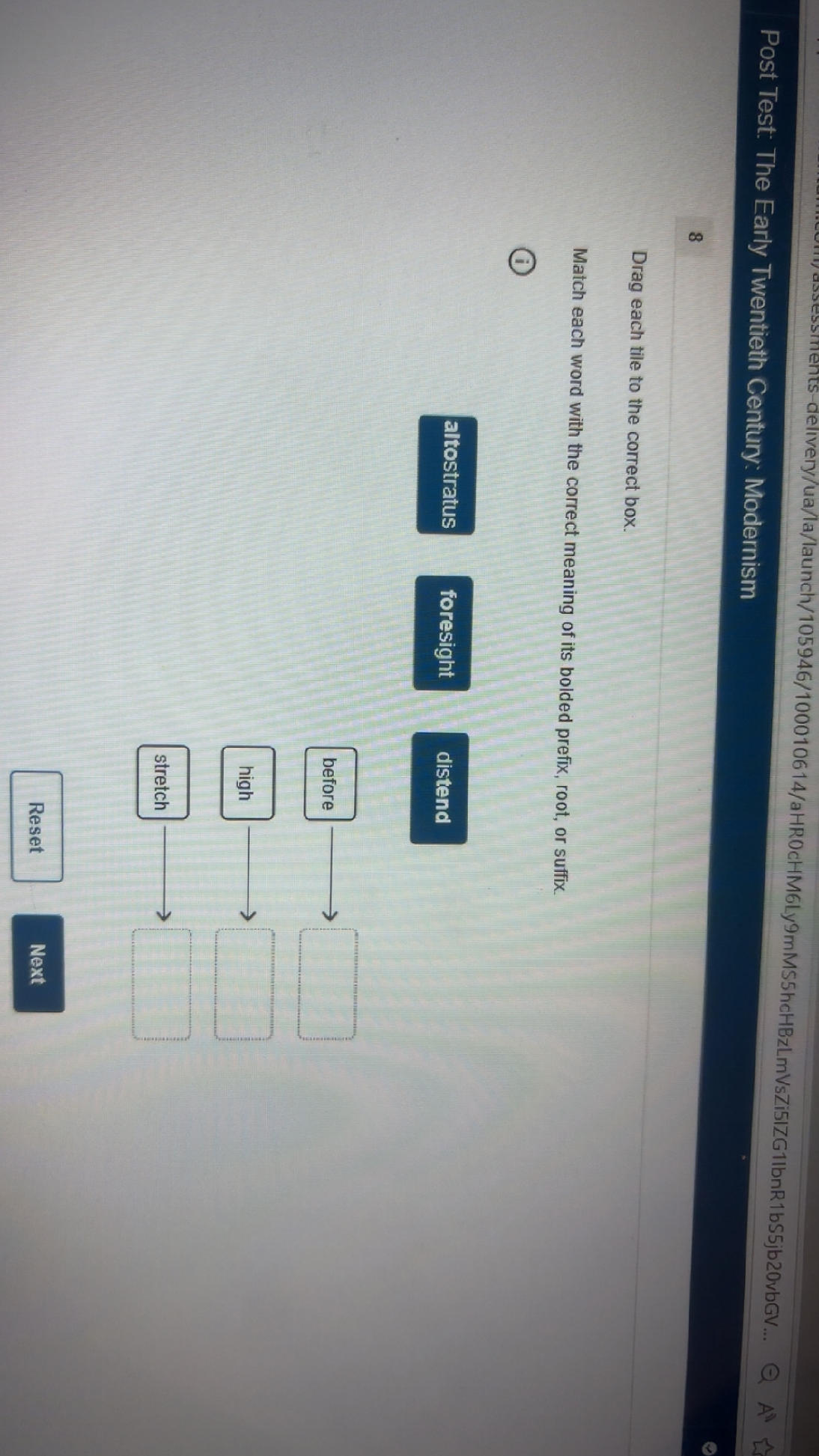 Drag each tile to the correct box. Match | StudyX