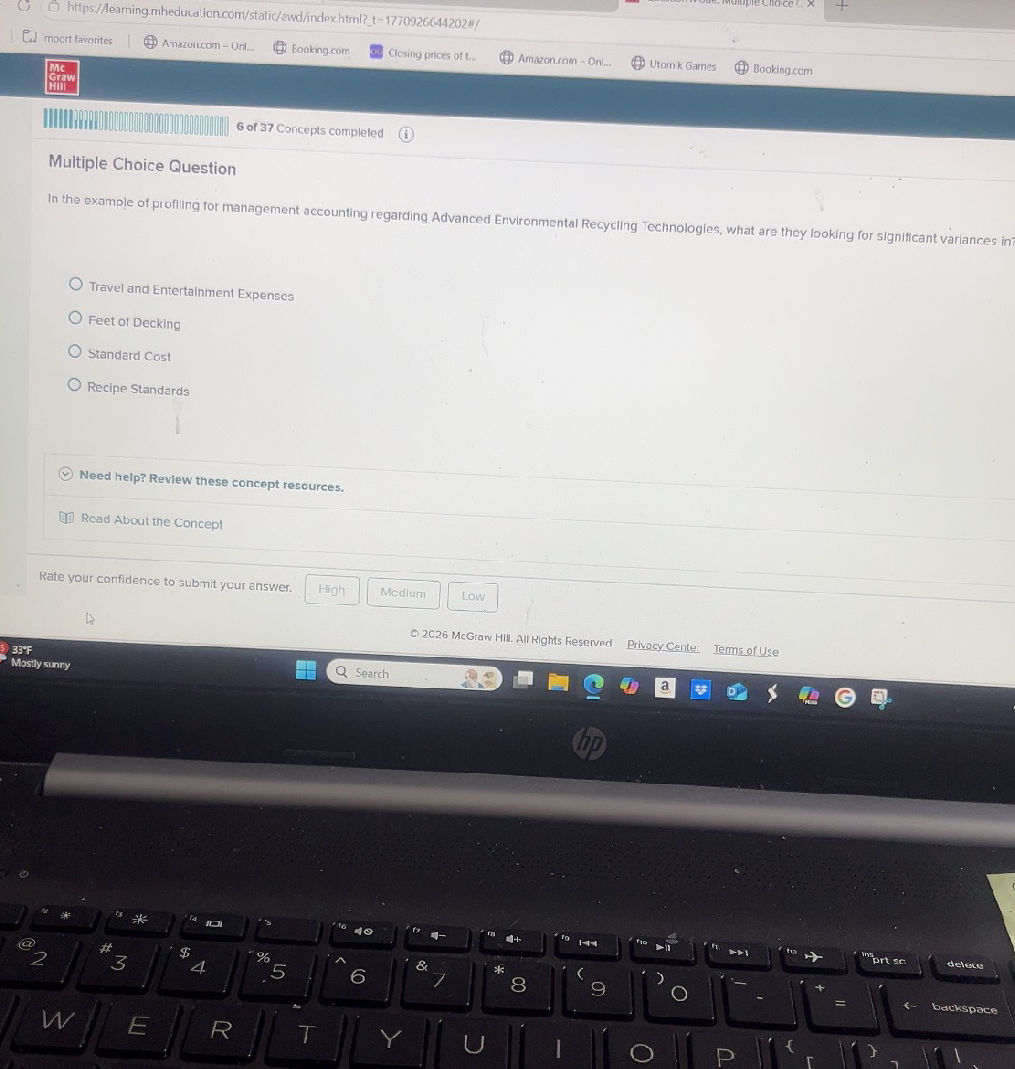 Multiple Choice Question In the example of | StudyX