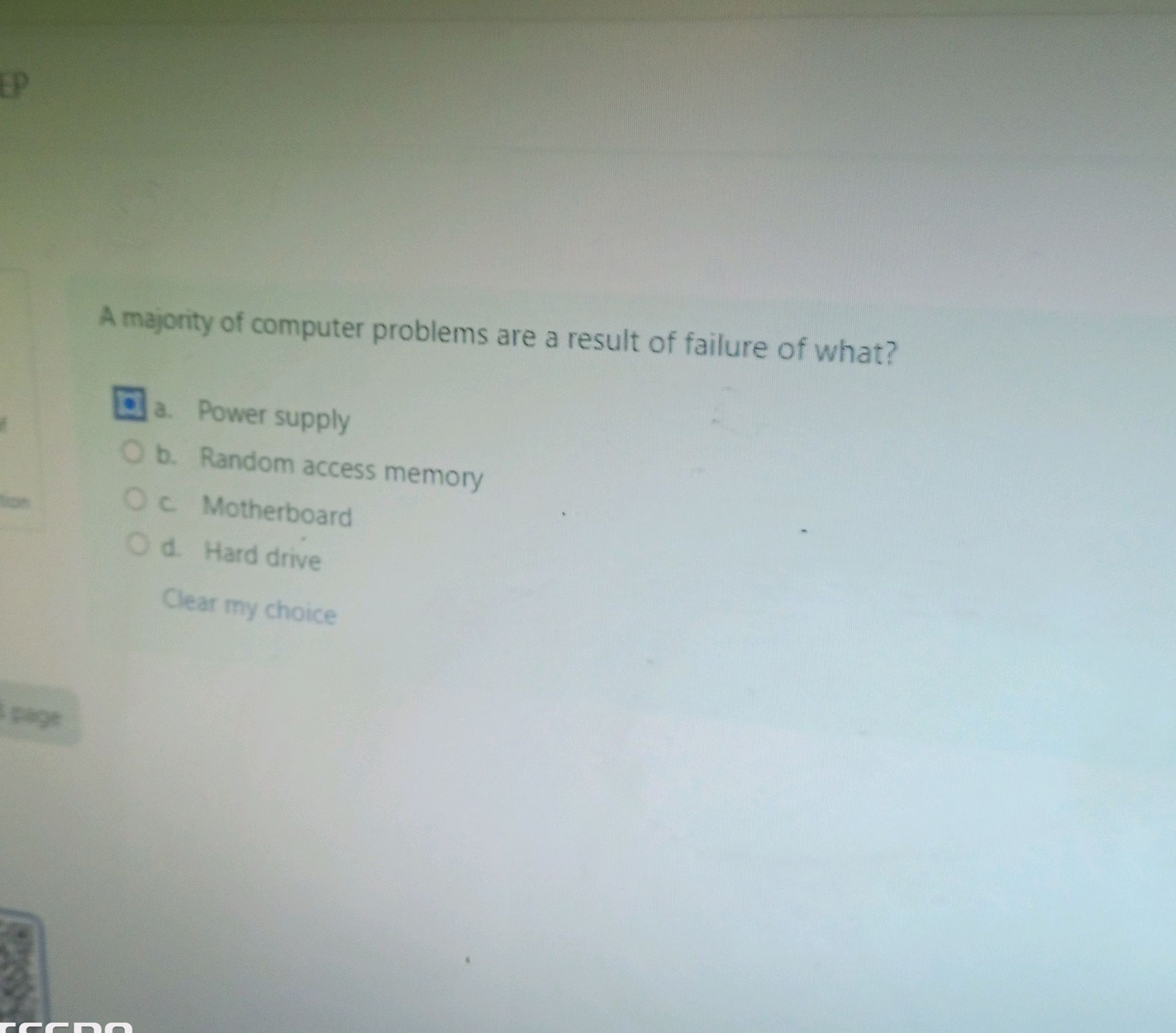 A majority of computer problems are a result