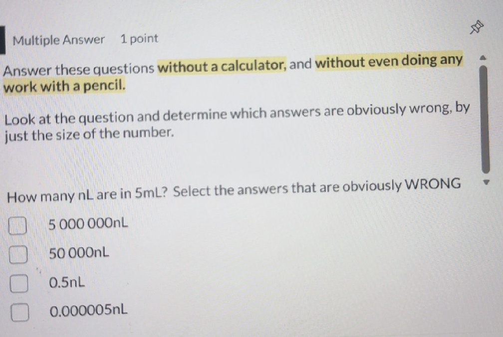 One Point Per Question Multiple Answer 1 point Answer these | StudyX