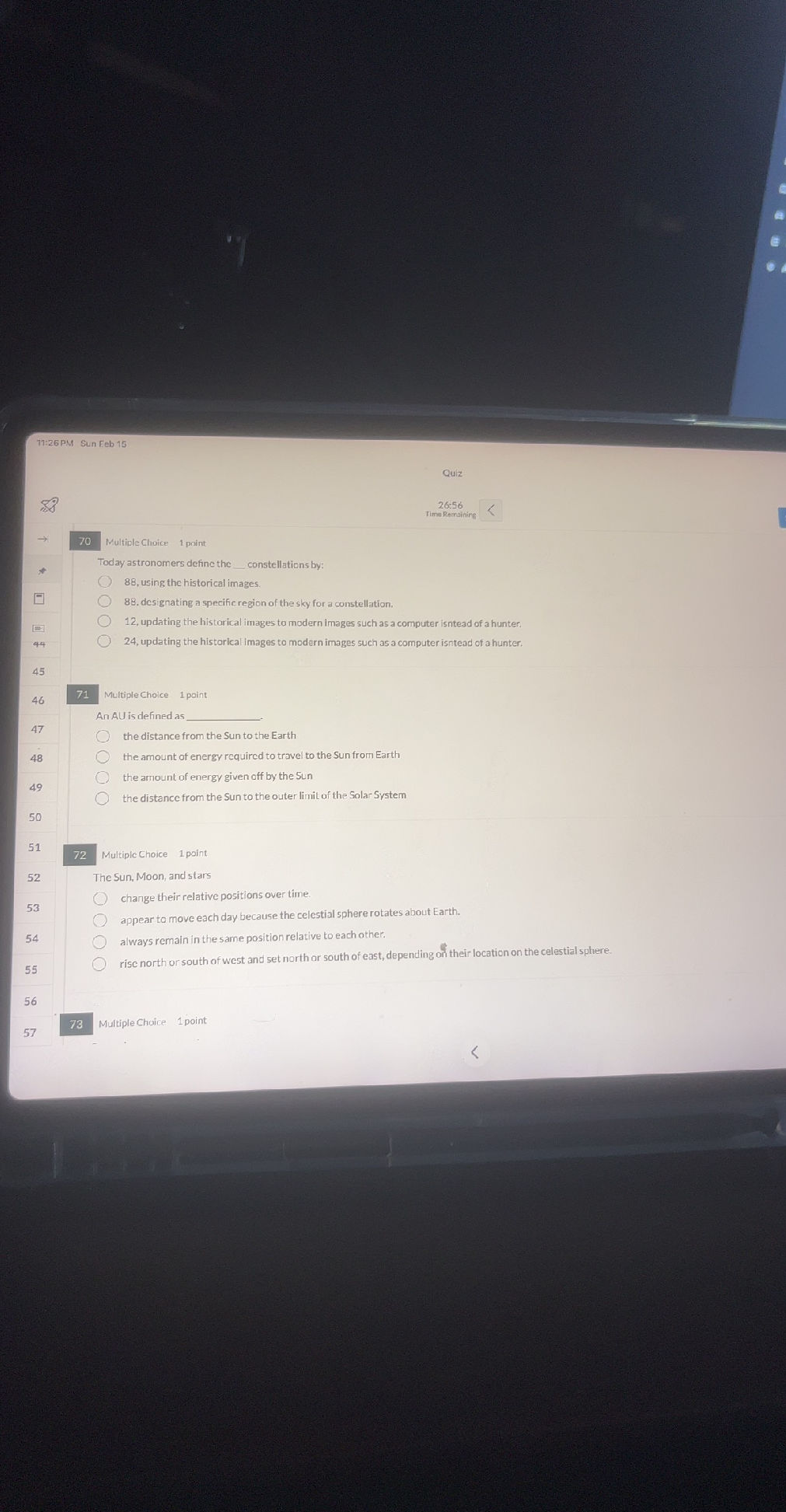 Today astronomers define the constellations | StudyX