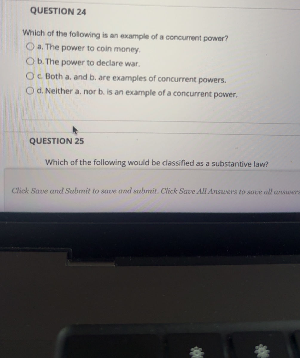 Which of the following is an example of a | StudyX