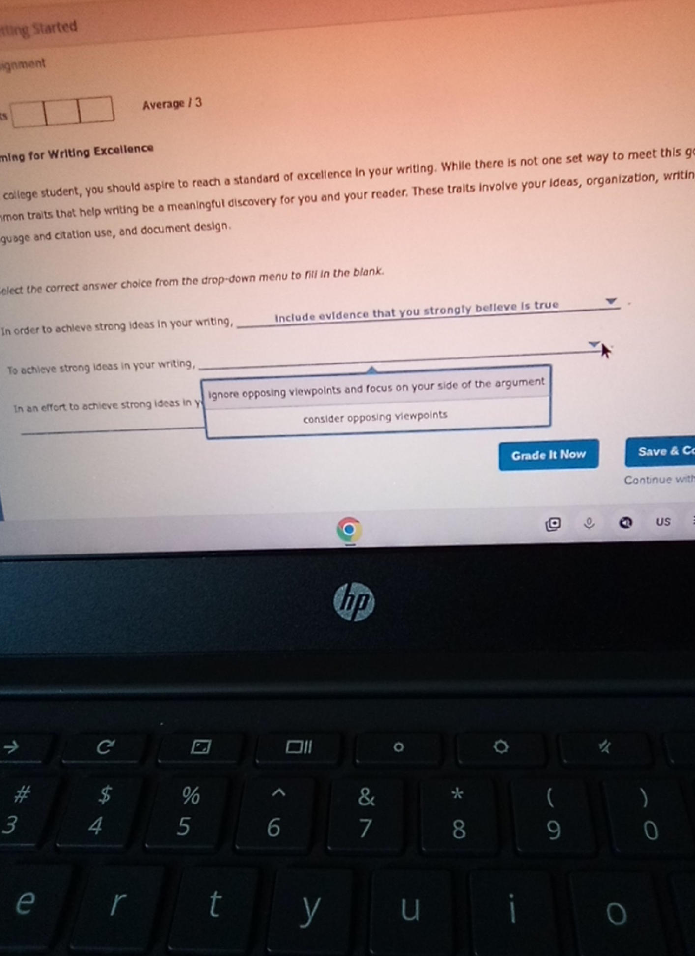 Select the correct answer choice from the | StudyX