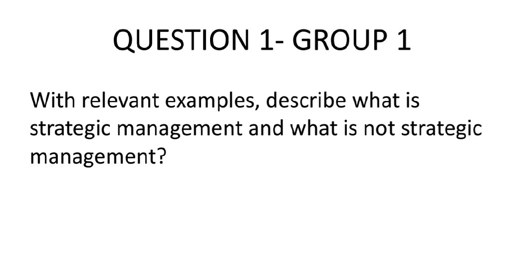 With relevant examples, describe what is | StudyX
