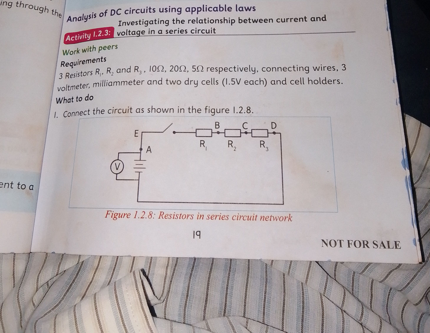 Connect the circuit as shown in the figure | StudyX