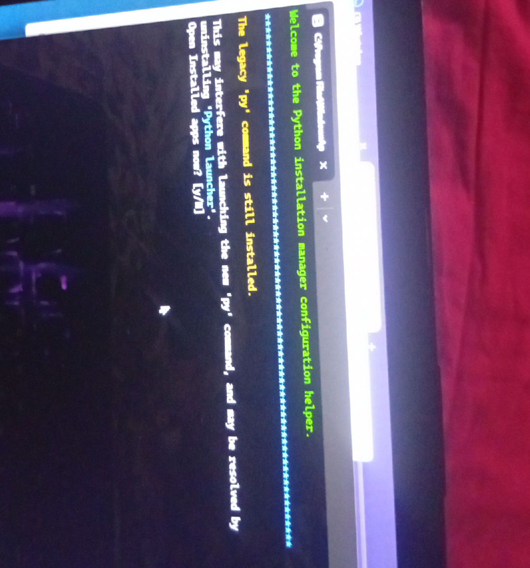 Welcome to the Python installation manager | StudyX