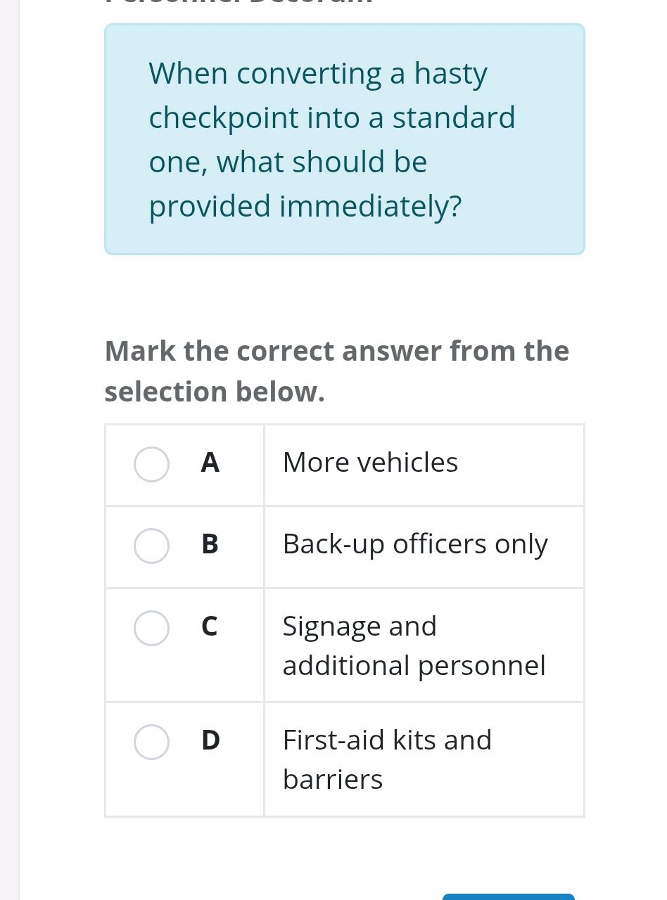 When converting a hasty checkpoint into a | StudyX
