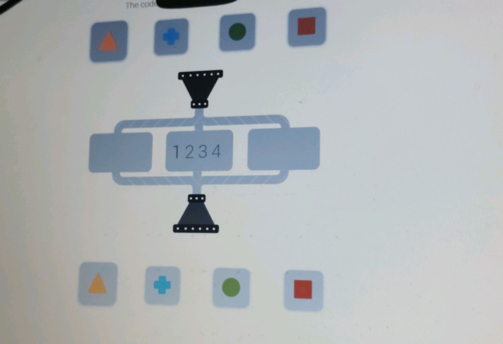 The image shows a diagram with shapes and | StudyX