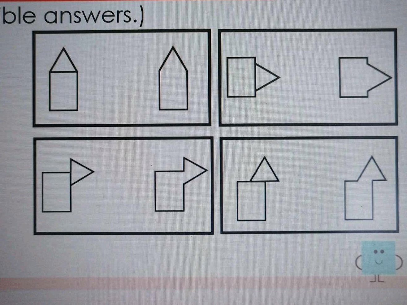 The image presents a pattern recognition | StudyX