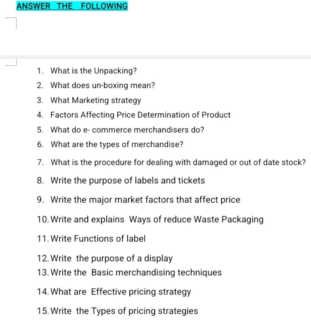 1. What is the Unpacking? 2. What does | StudyX