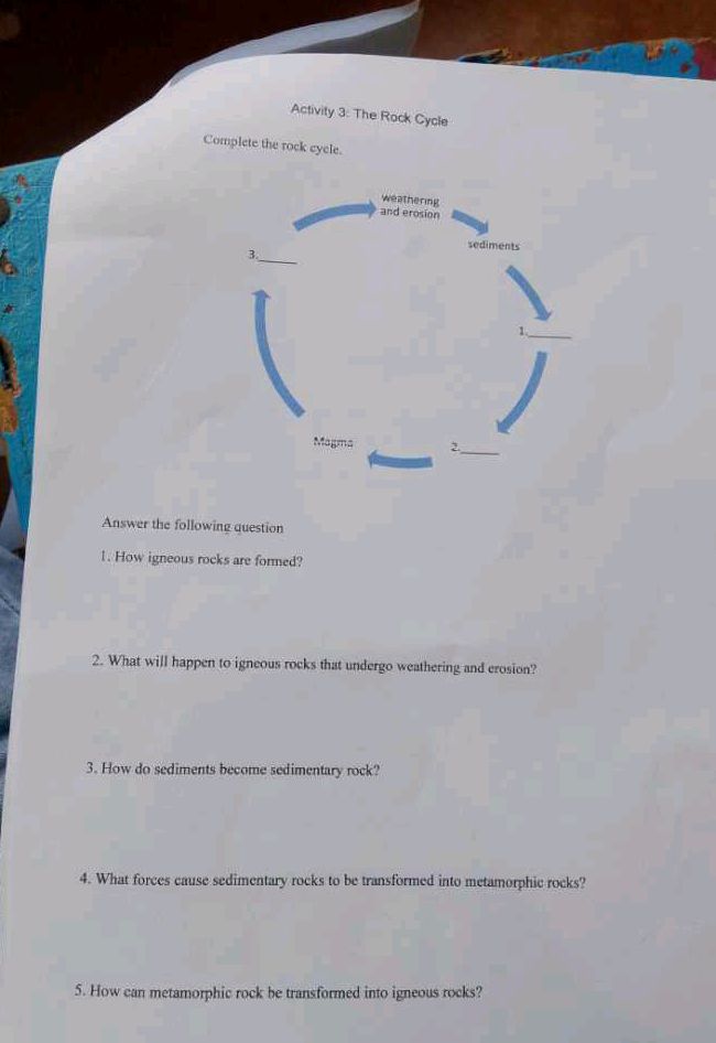Complete The Rock Cycle 1 2 StudyX complete-the-rock-cycle-1-2-studyx