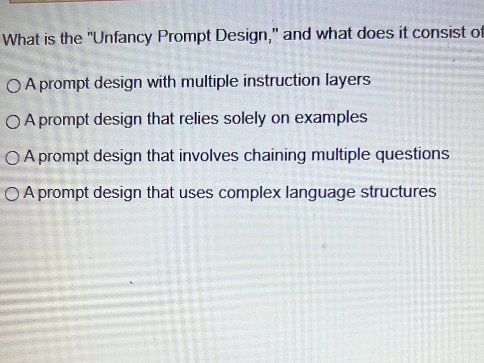 Prompt Design Rws What is the