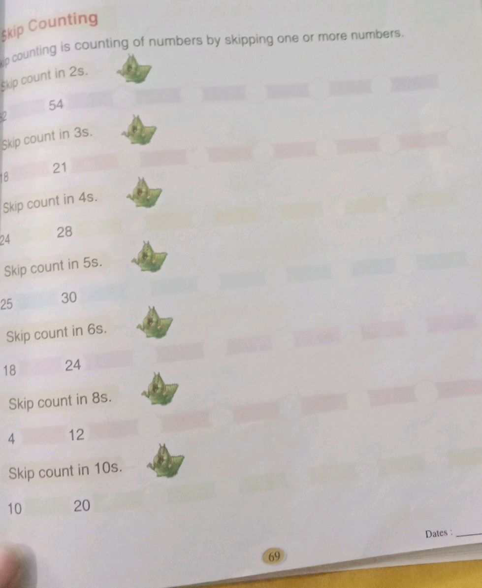 Skip Counting op counting is counting of | StudyX