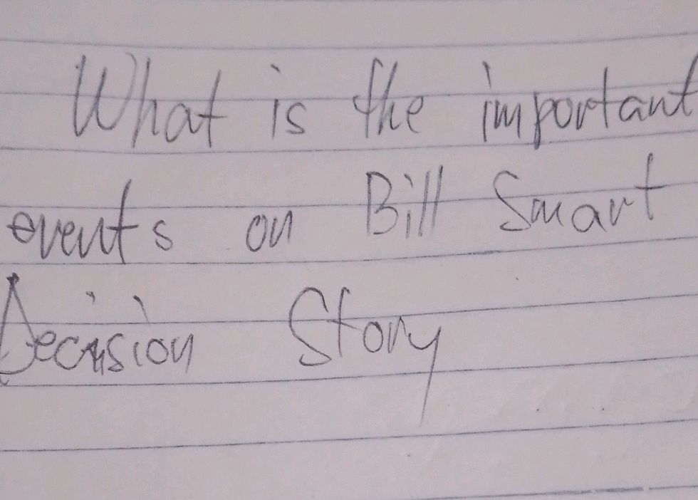 What is the important events on Bill Smart