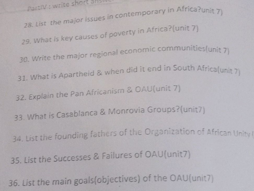 28. List the major issues in contemporary in | StudyX