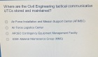 Where are the Civil Engineering tactical