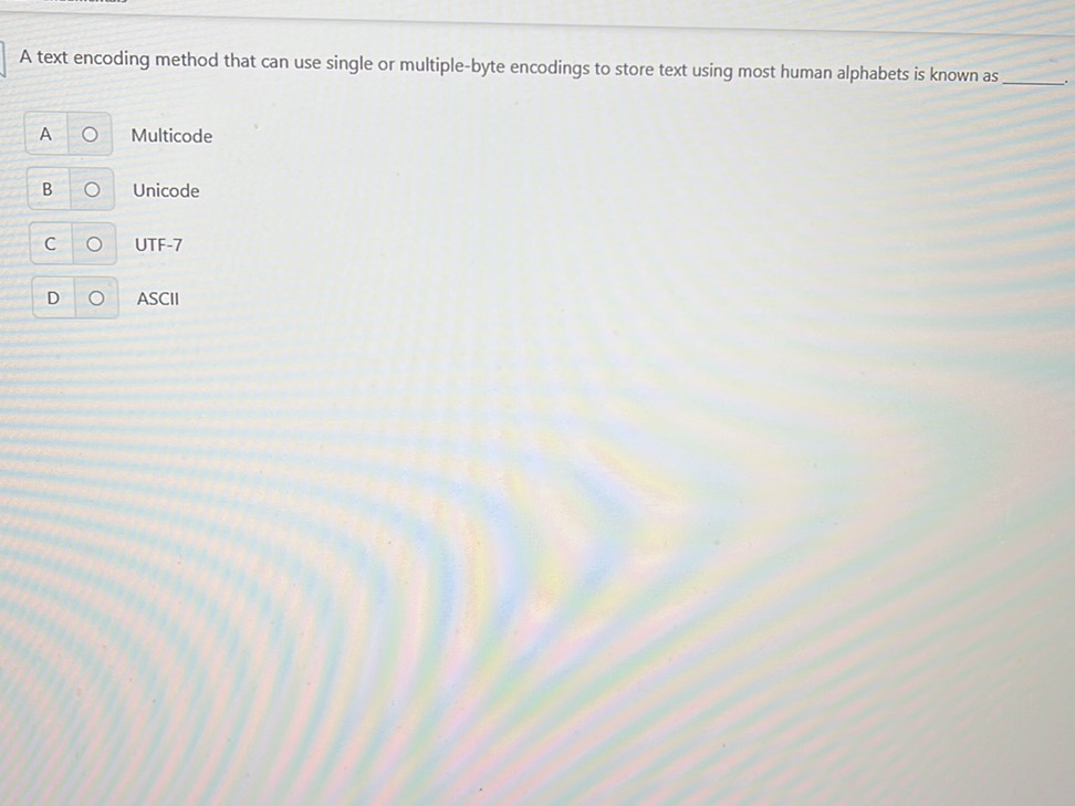 A text encoding method that can use single | StudyX