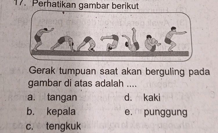 17. Perhatikan gambar berikut Gerak tumpuan | StudyX