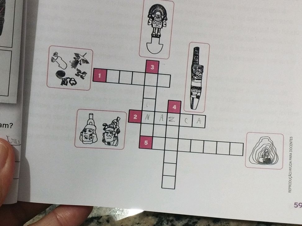 Crossword puzzle with images as clues The StudyX