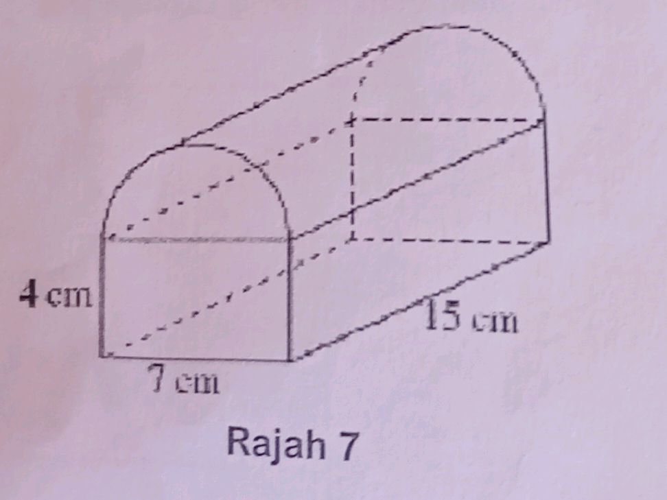 The image shows a 3D shape. The shape is a | StudyX