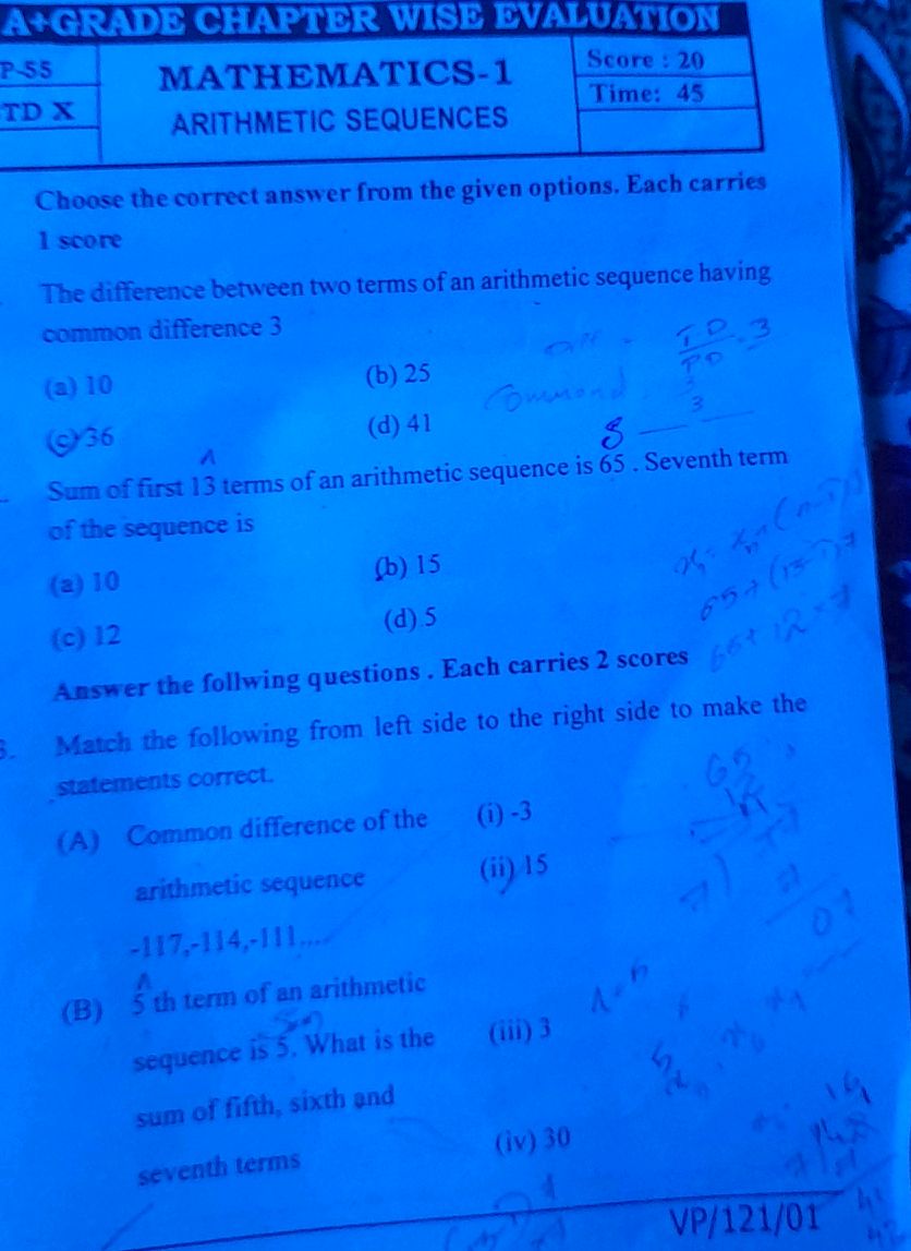 Choose the correct answer from the given | StudyX
