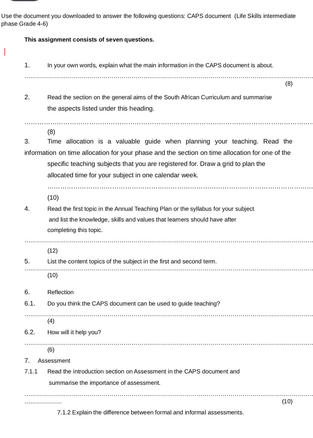 Use the document you downloaded to answer | StudyX