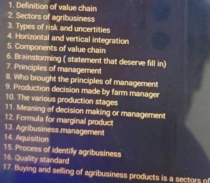 1. Definition of value chain 2. Sectors of | StudyX