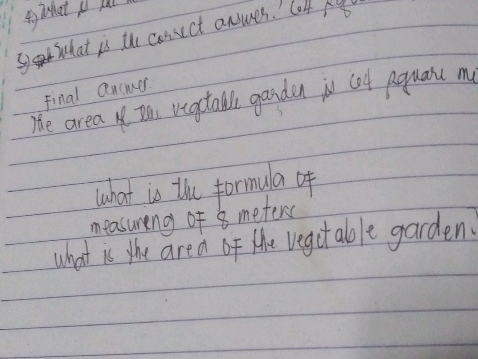What is the formula of measuring of 8 | StudyX