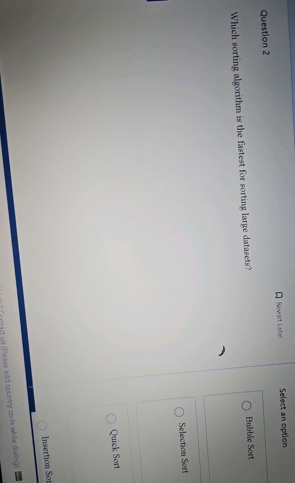 WHICH SORTING ALGORITHM IS THE FASTEST ON AVERAGE FOR LARGE DATASETS visual data 3