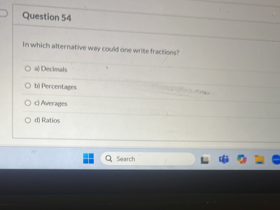 In which alternative way could one write | StudyX