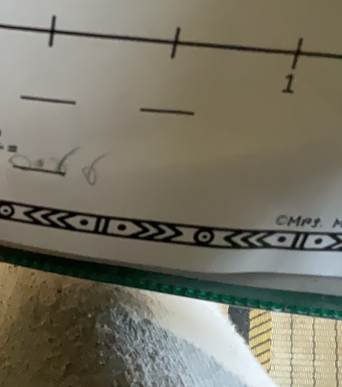 The image shows a number line with some | StudyX