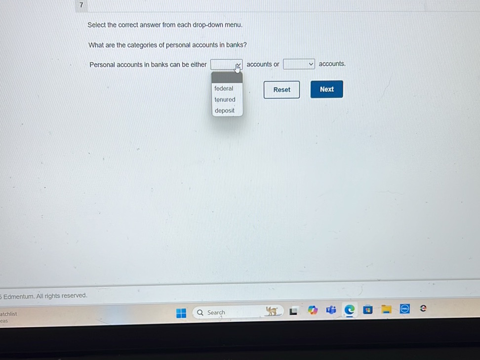 Select the correct answer from each | StudyX
