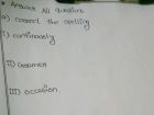 Oss Questions Answer All questions. a) correct the