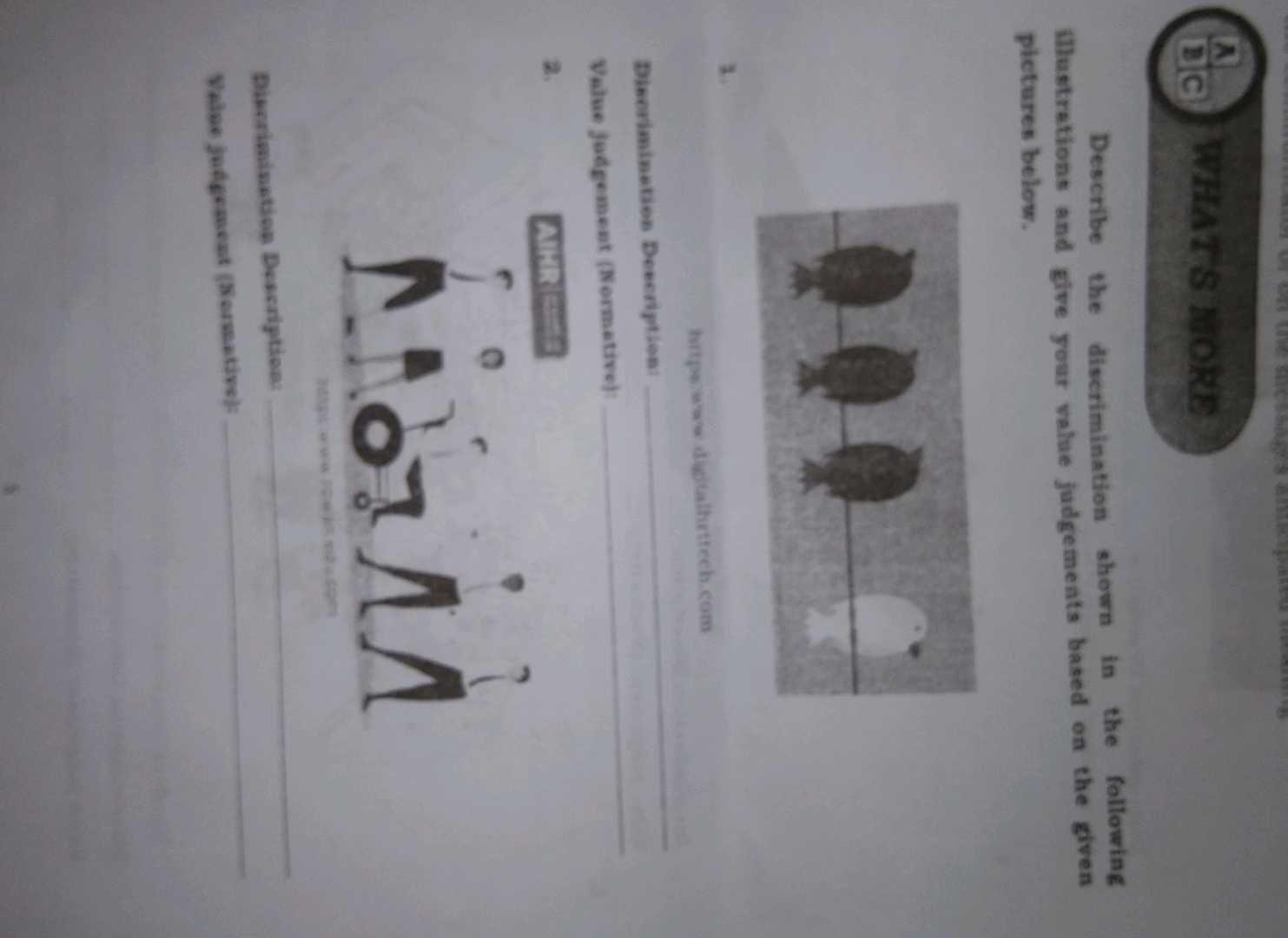 Describe the discrimination shown in the | StudyX