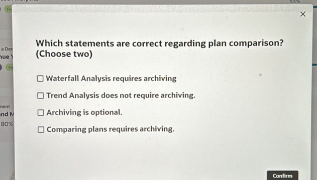 Which statements are correct regarding plan | StudyX