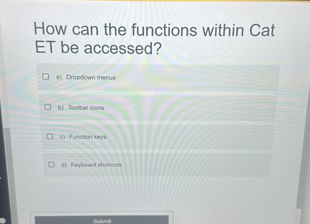 How can the functions within Cat ET be