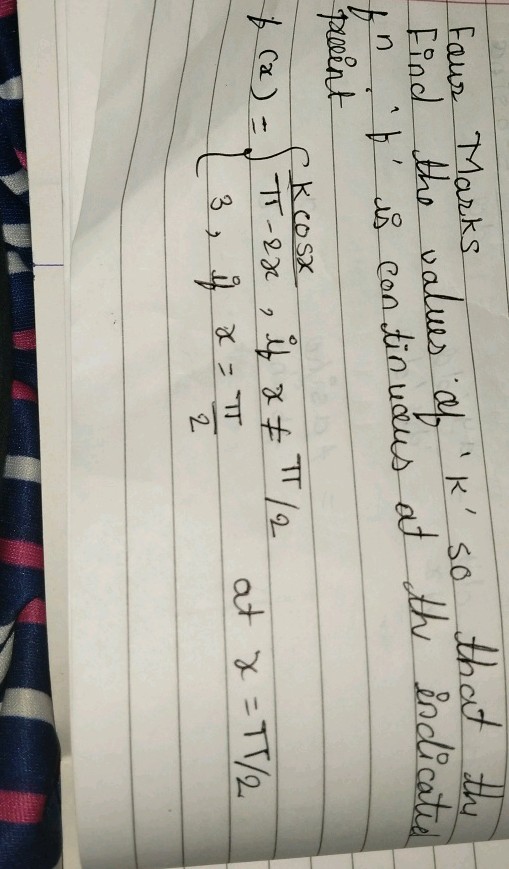 Find The Values Of K So That The Function F StudyX find-the-values-of-k-so-that-the-function-f-studyx