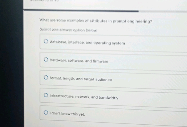 What are some examples of attributes in | StudyX