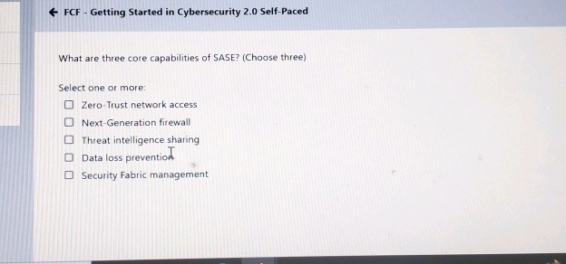 FCF - Getting Started in Cybersecurity 20 | StudyX