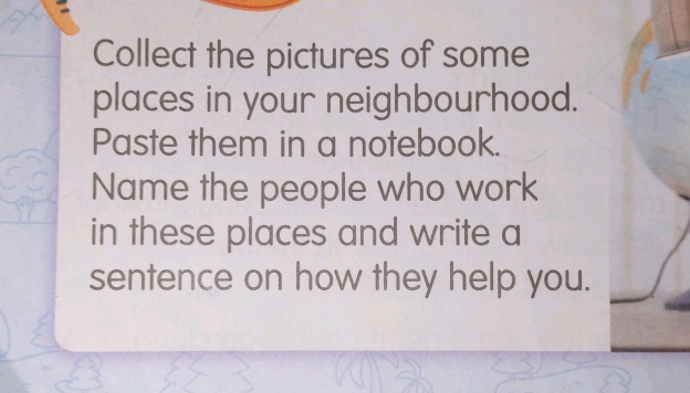 Collect the pictures of some places in your | StudyX