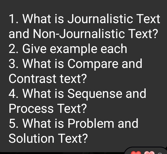 1 What is Journalistic Text and
