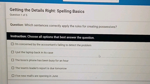 Getting the Details Right Spelling Basics | StudyX