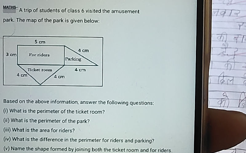 MATHS- A trip of students of class 6 visited | StudyX