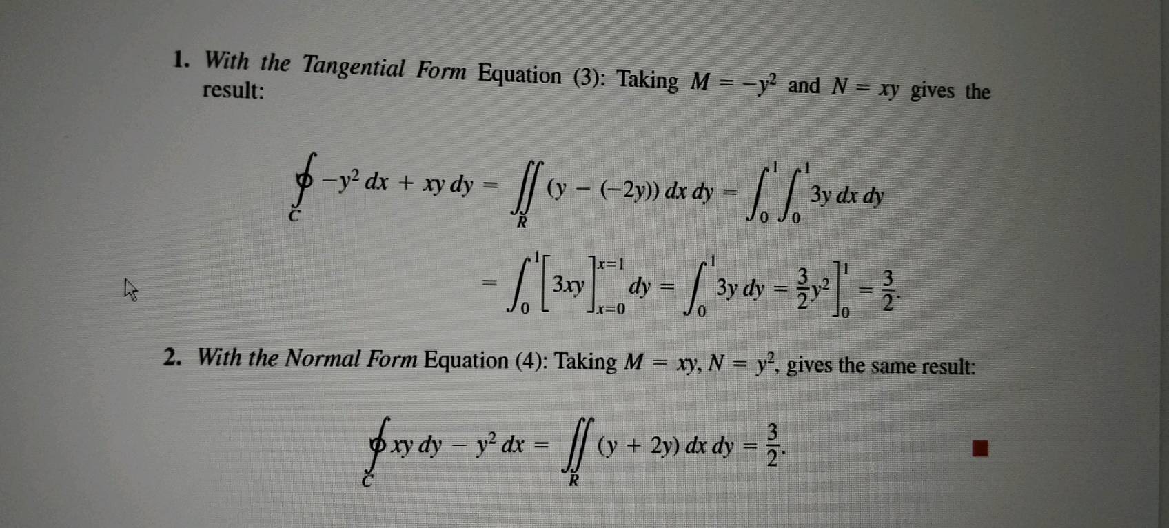 1 With the Tangential Form Equation (3) | StudyX