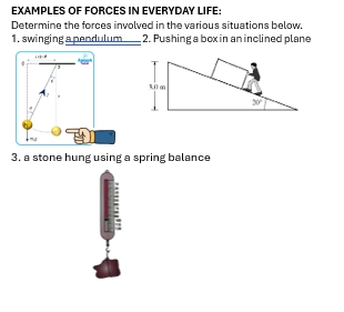 Like Parallel Forces Daily Life Example Example EXAMPLES OF FORCES IN EVERYDAY LIFE