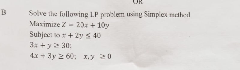 solved solve the following lp using the simplex... Solve the following LP problem using Simplex | StudyX